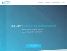 Tablet Screenshot of marvelmedtech.com